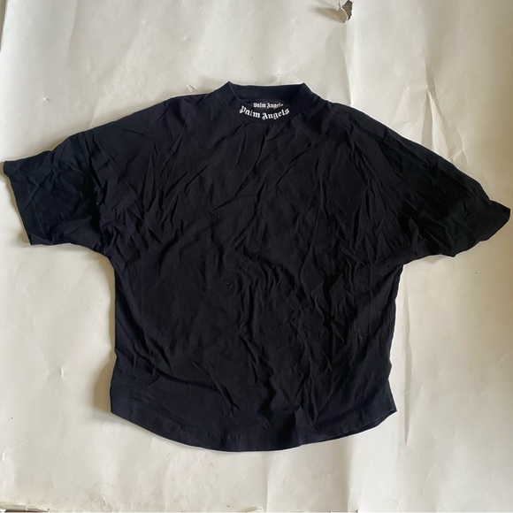 Palm Angels Black Printed T-Shirt - Picture 2 of 9